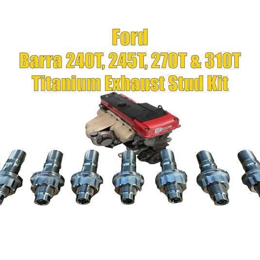 FORD Barra 240T / 245T / 270T / 310T Titanium Exhaust Manifold Stud Kit