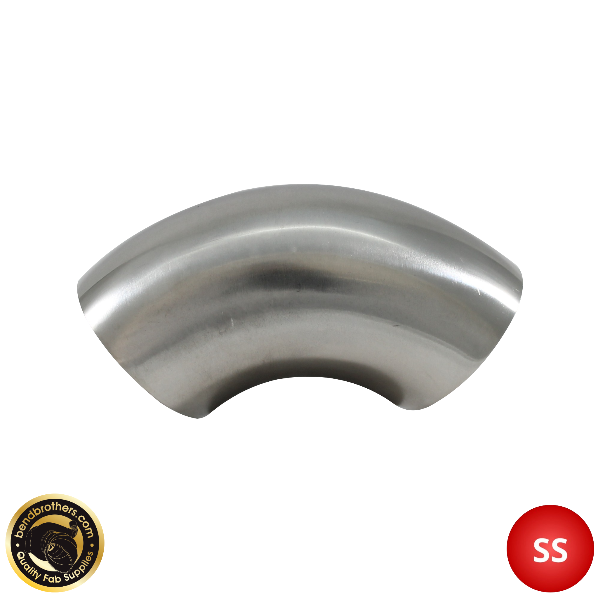 114mm O/d 304 Stainless Steel Sanitary Butt Weld 90 Degree Elbow Bend Pipe Fitti - Foto 4
