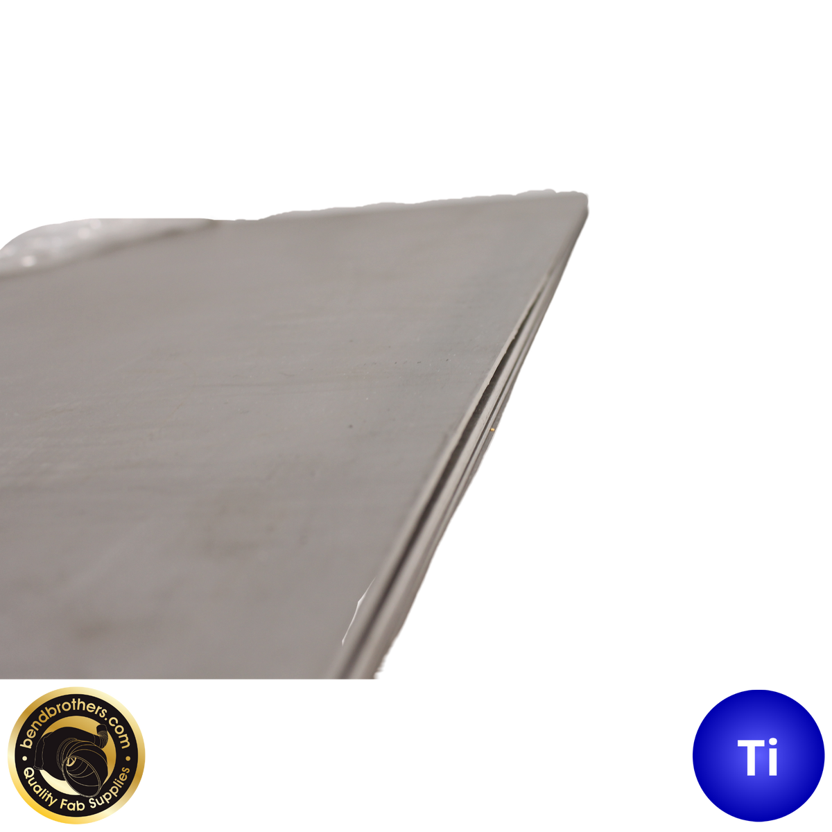 Titanium Sheet 500mm x 500mm x 2mm Bend Brothers