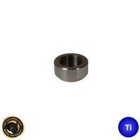 M14x1.5 Sensor Bung - GR2 Titanium - Lipped