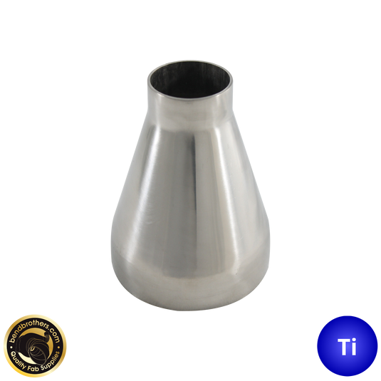 1.5" (38mm) - 3" (76mm) Titanium Concentric Size Reducer