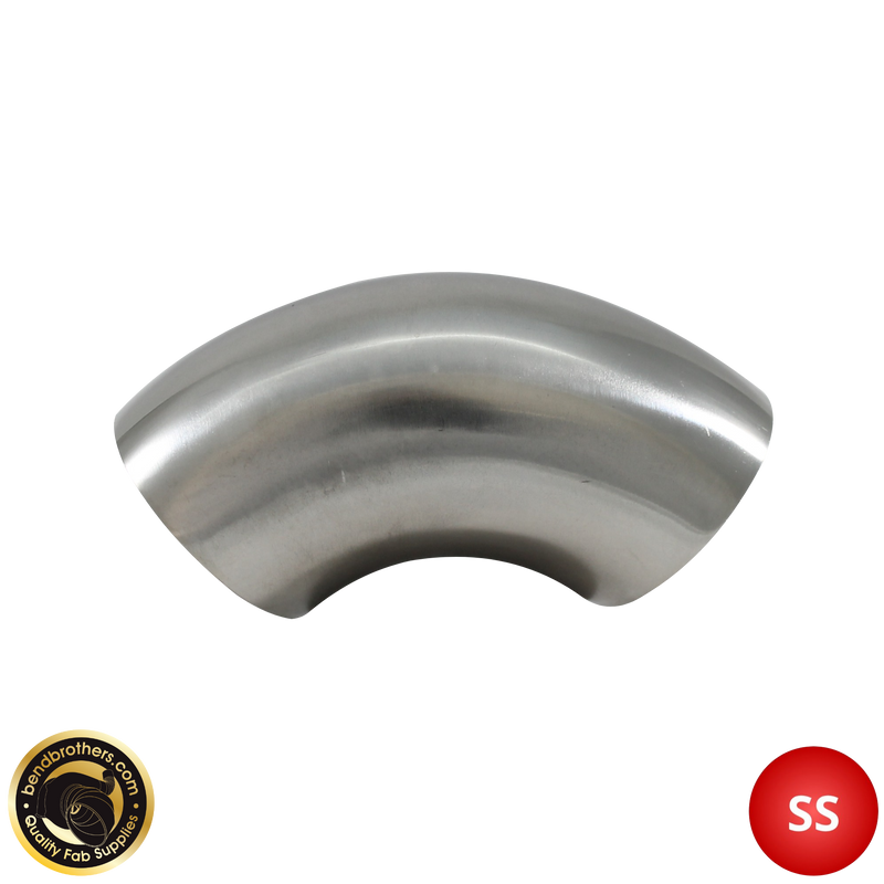 Load image into Gallery viewer, 3&quot; (76mm) 304 Stainless Steel 90° Elbow - 1.2D  Radius - 1.6mm Wall
