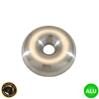 3" (76mm) Aluminium Welded Donut - 2.0mm Wall