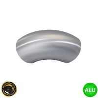 3" (76mm) Aluminium 90° Elbow - 1.2D Radius - 1.42mm Wall